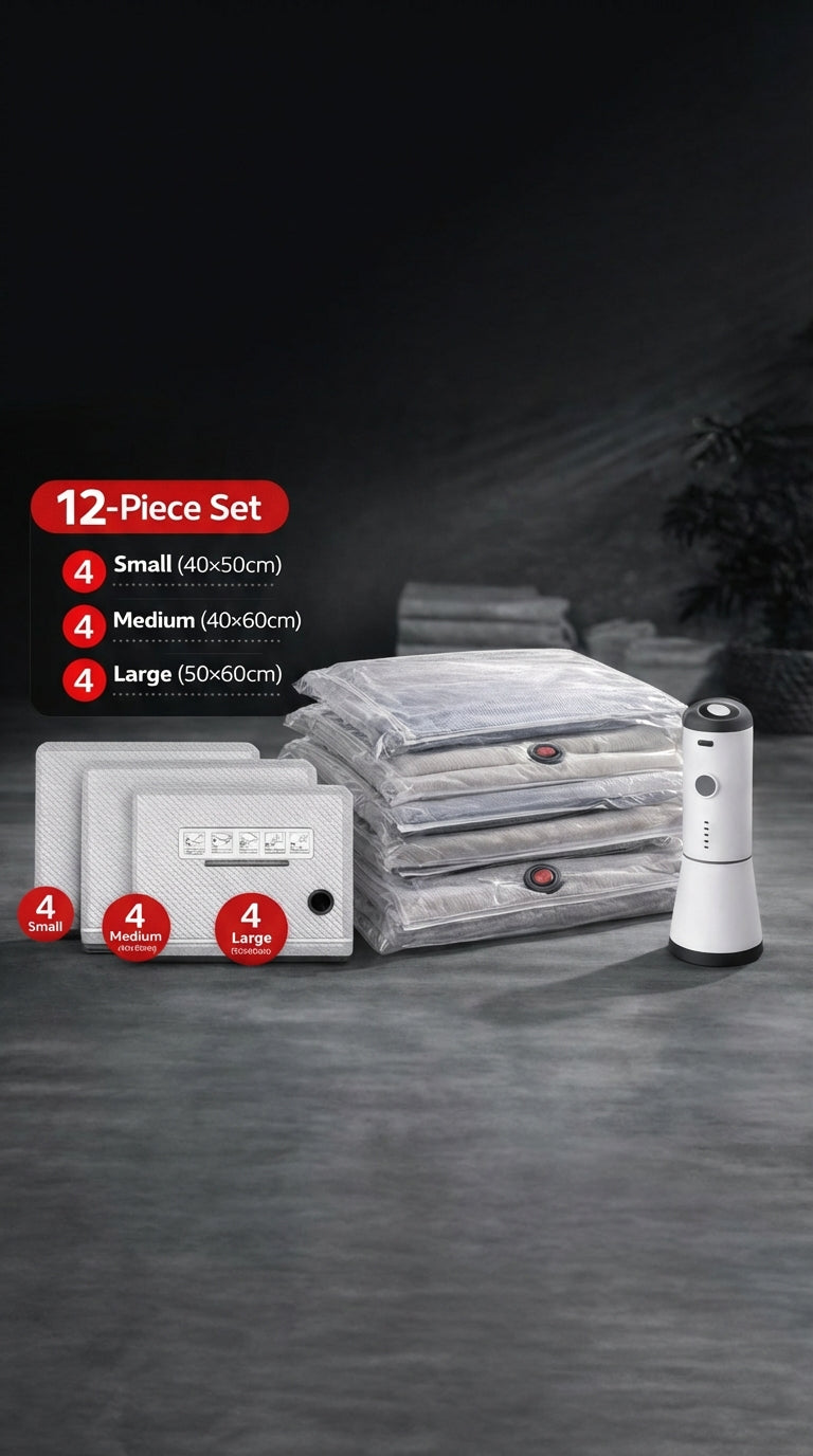 GearFul Compact Travel Vacuum set