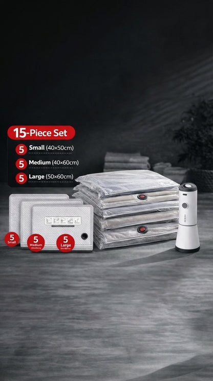 GearFul Compact Travel Vacuum set