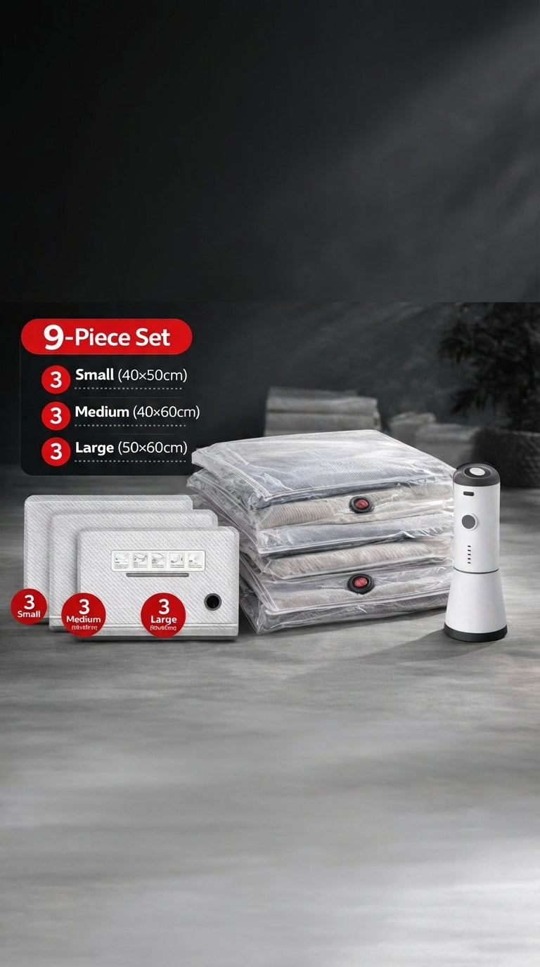 GearFul Compact Travel Vacuum set