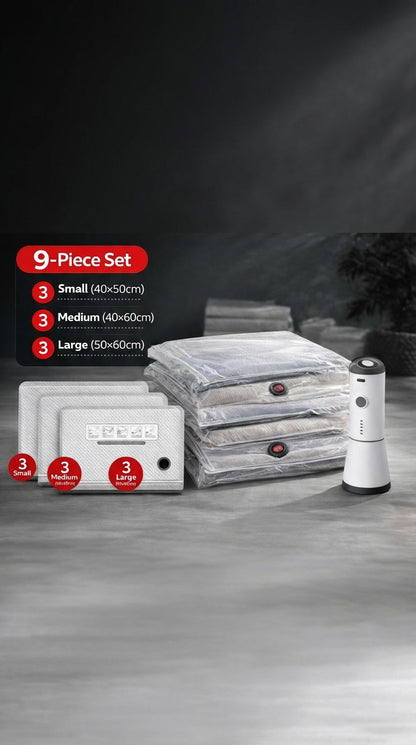 GearFul Compact Travel Vacuum set