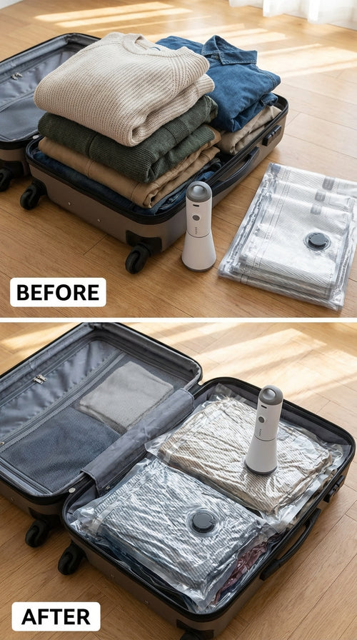 GearFul Compact Travel Vacuum set