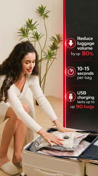 GearFul Compact Travel Vacuum set